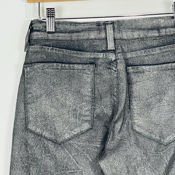 NYDJ‎ Not Your Daughter's Jeans Alina Grey Sparkle Slim Leggings Pants Women's 0 - Picture 5 of 8